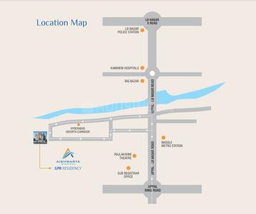 Project Image of 1036.0 - 1526.21 Sq.ft 2 BHK Apartment for buy in Aishwarya GPR Residency