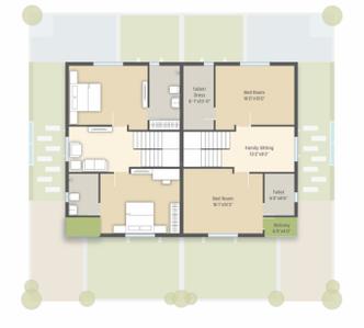 Project Image of 0.0 - 1904.78 Sq.ft 4 BHK Villa for buy in Shubham Satva Villa Phase 1
