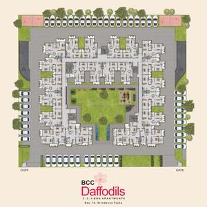 Project Image of 1120.0 - 1650.0 Sq.ft 2 BHK Apartment for buy in Daffodils