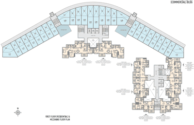 Project Image of 687.0 - 2220.0 Sq.ft 2 BHK Apartment for buy in Urban Skyline