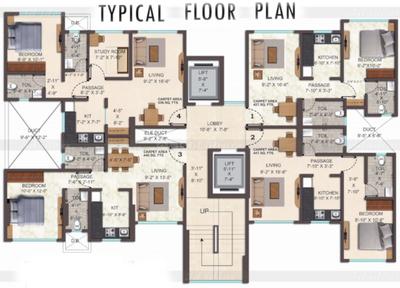 Project Image of 435.0 - 559.0 Sq.ft 1 BHK Apartment for buy in Grow Jay Krishna