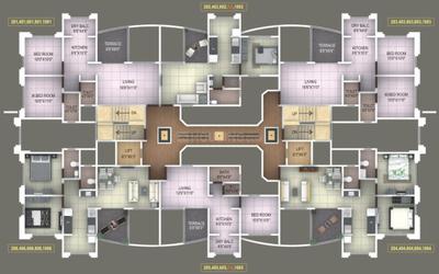 Project Image of 485.0 - 498.0 Sq.ft 2 BHK Apartment for buy in Bokhara Orient Palace