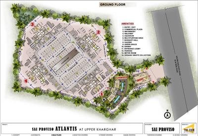 Project Image of 322.59 - 537.23 Sq.ft 1 BHK Apartment for buy in Sai Proviso Atlantis Phase II