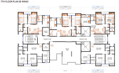 Project Image of 667.0 - 890.0 Sq.ft 2 BHK Apartment for buy in Ivory Heights