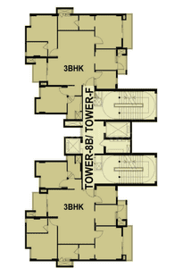 Project Image of 931.0 - 1910.0 Sq.ft 2.5 BHK Apartment for buy in Wave City Center Amore