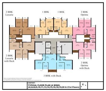 Project Image of 408.7 - 866.5 Sq.ft 1 BHK Apartment for buy in Satyam Trinity Towers