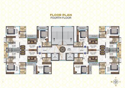 Project Image of 531.44 - 545.3 Sq.ft 2 BHK Apartment for buy in Kumar And Kumar Surbhi Sangeeta CHSL