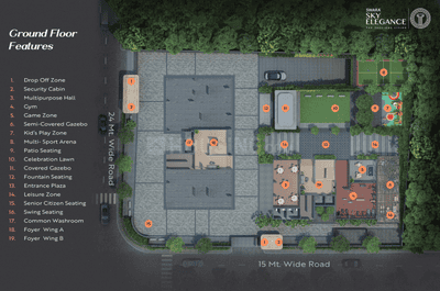 Project Image of 560.8 - 852.93 Sq.ft 2 BHK Apartment for buy in Swara Sky Elegance