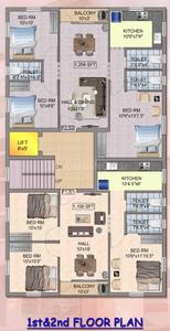 Project Image of 1100.0 - 1256.0 Sq.ft 3 BHK Apartment for buy in Ashoka Arjun Castle