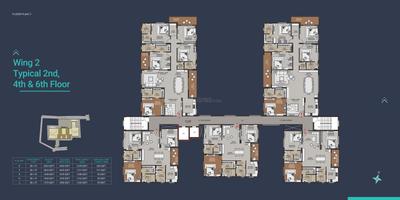Project Image of 2580 Sq.ft 4 BHK Apartment / Flat for sale in Bankim Nagar for Rs. 13158000