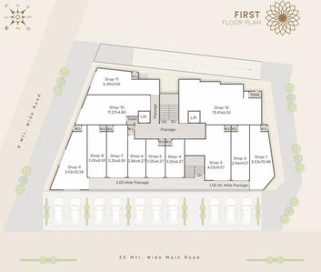Project Image of 584.27 - 867.68 Sq.ft 2 BHK Apartment for buy in Dhruvit Sharnam Arcade
