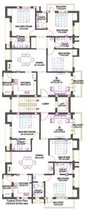 Project Image of 0.0 - 1470.0 Sq.ft 3 BHK Apartment for buy in GR Natarajan Thirumalai Nagar Annexe