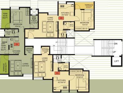 Project Image of 620 Sq.ft 1 BHK Apartment / Flat for sale in Dhayari for Rs. 4200000