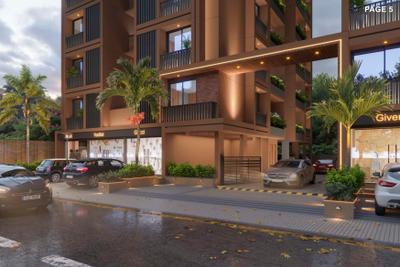 Project Image of 599.98 - 609.45 Sq.ft 2 BHK Apartment for buy in Shraddha Satyam Residency
