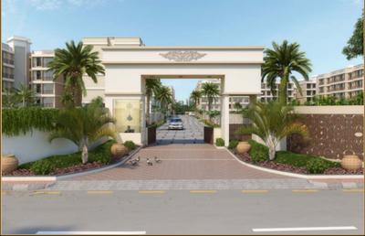 S K Galaxy Garden Plot 2 And Plot Elevation 1