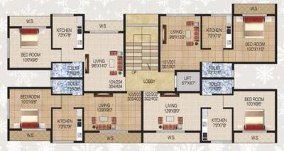 Project Image of 0.0 - 840.0 Sq.ft 2 BHK Apartment for buy in Sarthak Homes