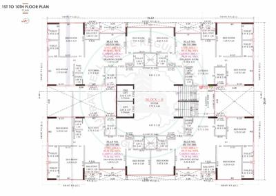 Project Image of 0.0 - 1890.0 Sq.ft 3 BHK Apartment for buy in Radiant Rays