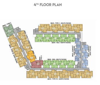 Project Image of 580.0 - 1408.0 Sq.ft 2 BHK Apartment for buy in TVS Emerald GreenAcres