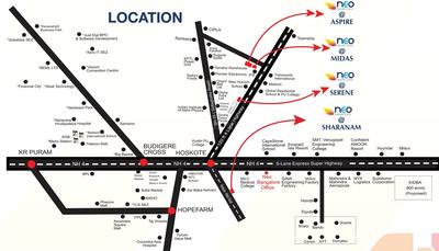 Artha Midas Plots Images for Location Plan of Artha Midas Plots 1