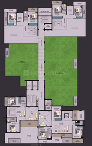 Project Image of 1704.0 - 4553.0 Sq.ft 3 BHK Apartment for buy in Dreamways Ali Heights