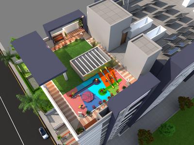 Project Image of 433.46 - 654.12 Sq.ft 1 BHK Apartment for buy in Lunkad RKL Anand PH2 A Building