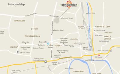 Project Image of 1141.94 - 1172.73 Sq.ft 3 BHK Apartment for buy in KLP Abhinandan Tower M