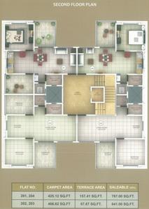 Project Image of 414.0 - 454.0 Sq.ft 1 BHK Apartment for buy in Kwality Green Leaf