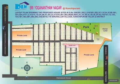 DLM Sri Yoganantham Nagar Phase 2 Layout Plan 1