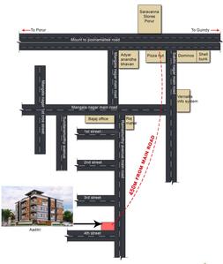 Project Image of 1018.0 - 1412.0 Sq.ft 2 BHK Apartment for buy in Shree Aaditri