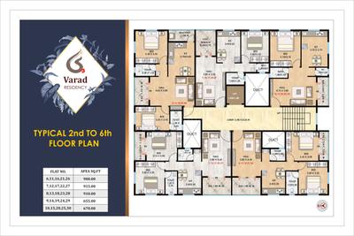 Project Image of 655.0 - 1005.0 Sq.ft 1 BHK Apartment for buy in Varad Residency