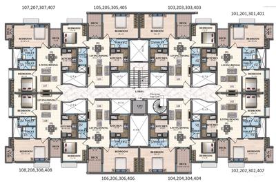 Project Image of 747.03 - 1402.23 Sq.ft 2 BHK Apartment for buy in V5 Emerald