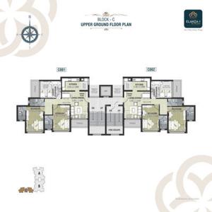 Project Image of 961.32 - 1296.19 Sq.ft 2 BHK Apartment for buy in Devashri Elanza 1 And 2