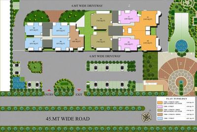 Project Image of 860.0 - 2195.0 Sq.ft 2 BHK Apartment for buy in Ajnara Klock Tower