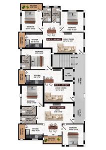 Project Image of 825.0 - 1121.0 Sq.ft 2 BHK Apartment for buy in Aura Thiraviyam