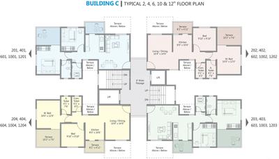 Project Image of 512.0 - 516.0 Sq.ft 2 BHK Apartment for buy in GT Mangal Vishwa Phase 1