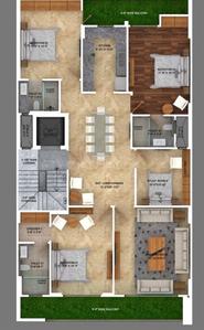 Project Image of 0.0 - 1800.0 Sq.ft 3 BHK Builder Floor for buy in Ashley Estate Floors 7