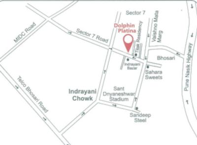 Project Image of 0.0 - 493.0 Sq.ft 2 BHK Apartment for buy in Dolhin Platina
