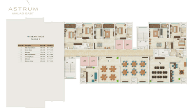 Project Image of 871.99 - 1300.08 Sq.ft 2 BHK Apartment for buy in Dynamix Astrum