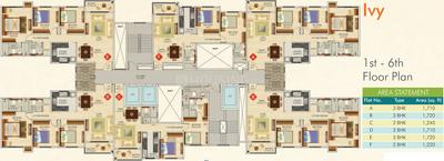 Project Image of 1075.0 - 2160.0 Sq.ft 2 BHK Apartment for buy in Ideal Greens