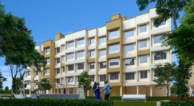 Project Image of 335.0 - 428.0 Sq.ft 1 BHK Apartment for buy in Patil Vrindavan Complex