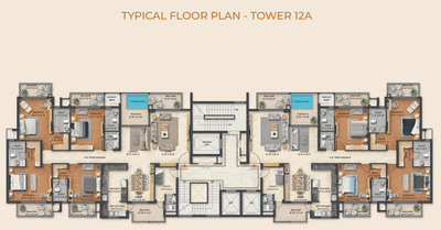 Project Image of 1412.0 - 2595.0 Sq.ft 3 BHK Apartment for buy in Hero Homes Ludhiana Phase 2