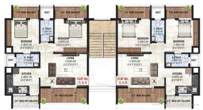 Project Image of 346.0 - 518.0 Sq.ft 1 BHK Apartment for buy in Karda Hari Sparsh Phase IV A