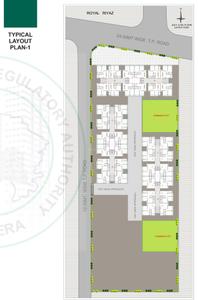 Project Image of 542.39 - 576.41 Sq.ft 2 BHK Apartment for buy in Aai Royal Riyaz Residency