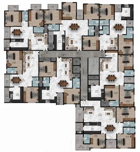 Project Image of 889.0 - 6500.0 Sq.ft 2 BHK Apartment for buy in Elcielo Avenue