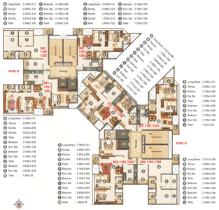 Project Image of 638.3 - 981.67 Sq.ft 2 BHK Apartment for buy in Kumar Palmspring Towers