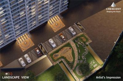 Project Image of 449.0 - 652.0 Sq.ft 1 BHK Apartment for buy in Crescent Sky Heights Phase II Wing D And E