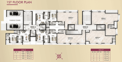 Project Image of 378.0 - 589.0 Sq.ft 1 BHK Apartment for buy in Adityaraj Viva