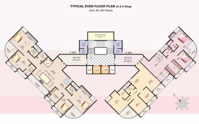 Project Image of 1210.0 - 2080.0 Sq.ft 2 BHK Apartment for buy in Akshar Shreeji Heights