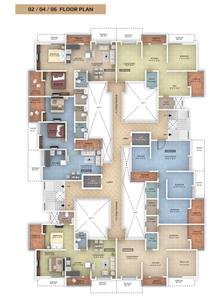 Project Image of 575.0 - 604.0 Sq.ft 2 BHK Apartment for buy in Rahul Kalash Ganga