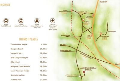 Project Image of 0.0 - 1650.0 Sq.ft 3 BHK Bungalow for buy in Anandvan Sairaj Sankul Phase 1